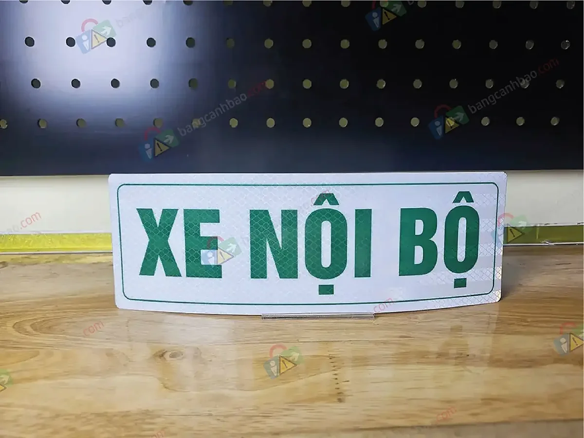 Nhãn Phản Quang 3M – Biển Nhận Diện Xe Chuyên Dụng Bền Đẹp, Siêu Sáng Ban Đêm - 7